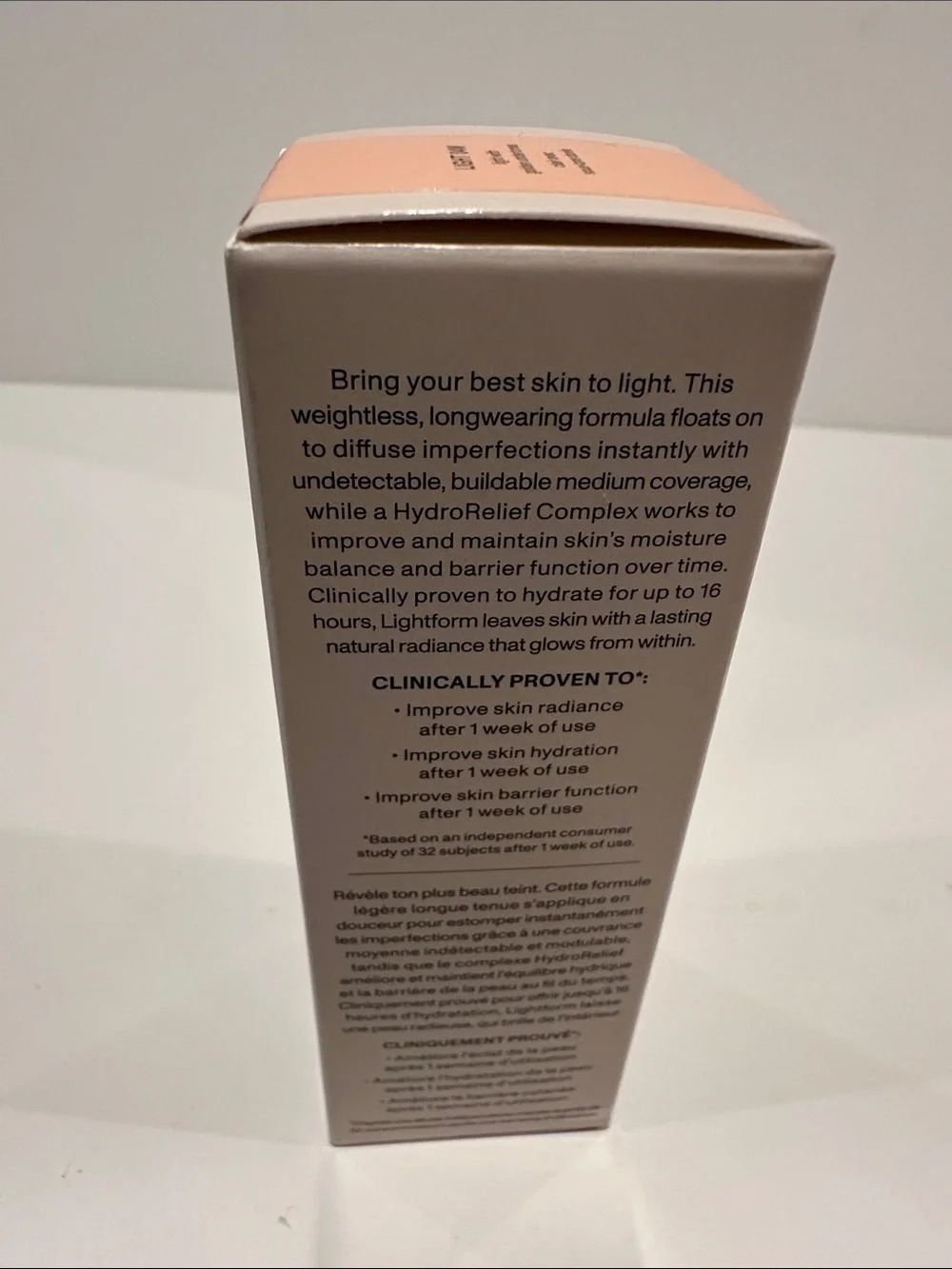 Morphe Lightform Extended Hydration Foundation Light 04W w/Golden Undertones.